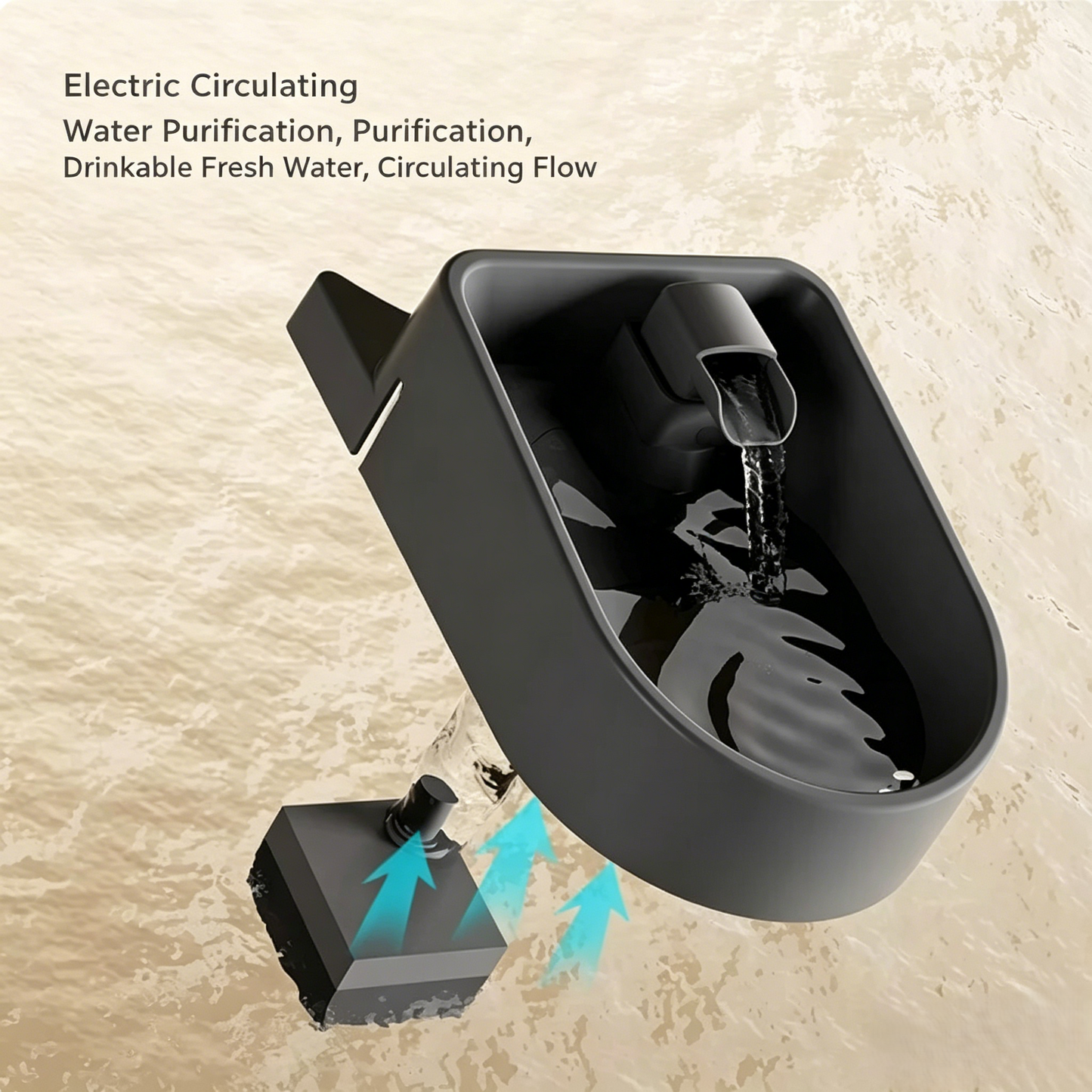 2-in-1 Pet Feeder & Water Fountain