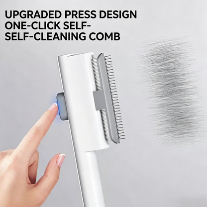 Self-Cleaning Pet Deshedding Comb