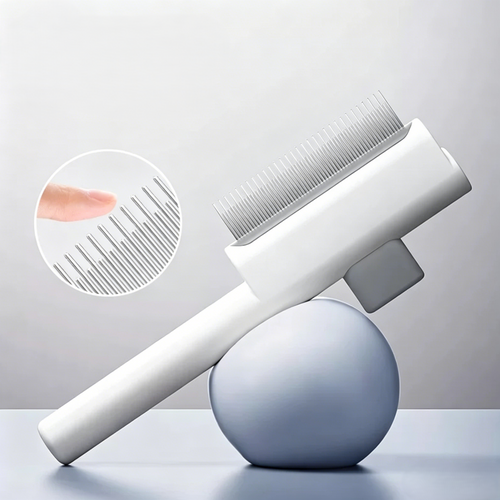 Self-Cleaning Pet Deshedding Comb
